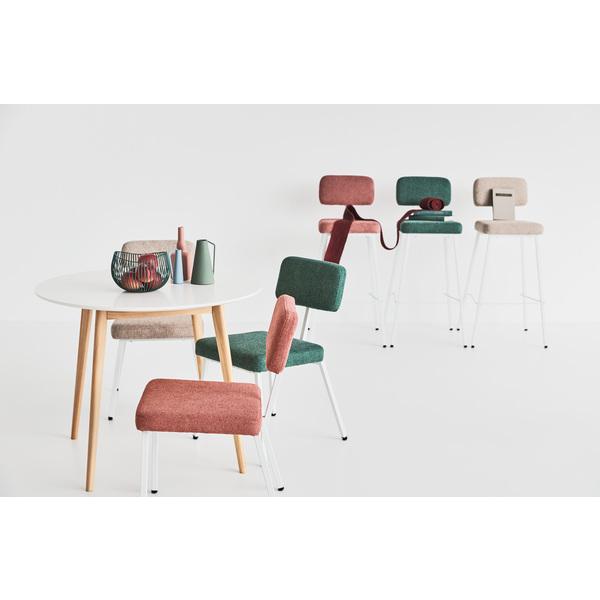 東谷　ダイニングチェア　チェア　PC-259GR　グリーン　組立式　付属工具：六角レンチ　静的耐荷重：80kg　W48.5×D53×H77×SH45.5　5kg　中国 | 東谷 | 01