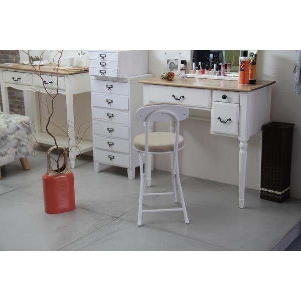 東谷　ロンダ チェア　PC-32BE　ベージュ　折りたたみ椅子 チェア パイプ椅子 丸椅子 おしゃれ 軽量 白 スチール 北欧 イス 安い | 東谷 | 04