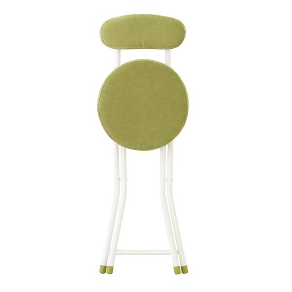 東谷　ロンダ チェア　PC-32GR　グリーン　折りたたみ椅子 チェア パイプ椅子 丸椅子 おしゃれ 軽量 白 スチール 北欧 イス 安い | 東谷 | 02