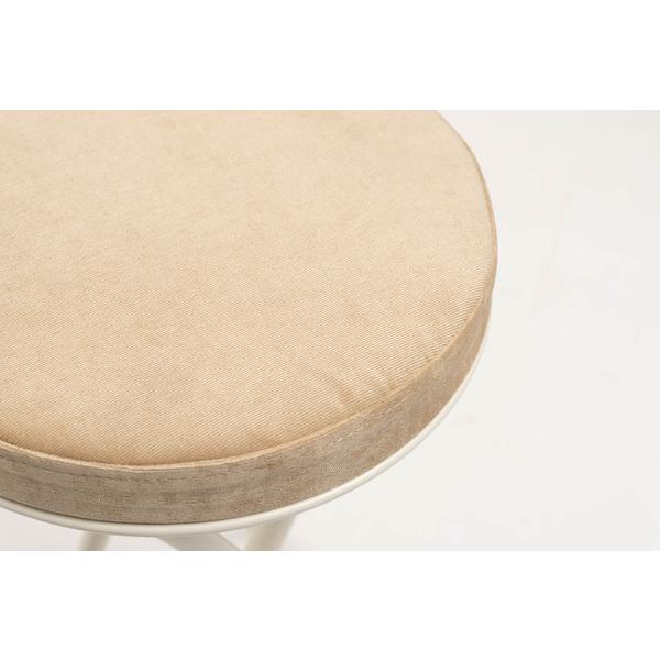 東谷　フォールディング ハイスツール　PC-34BE　ベージュ　折りたたみ椅子 おしゃれ チェア スツール ハイタイプパイプ 椅子 丸椅子 カウンターチェア 北欧 | 東谷 | 04