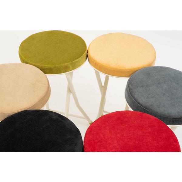 東谷　フォールディング ハイスツール　PC-34BE　ベージュ　折りたたみ椅子 おしゃれ チェア スツール ハイタイプパイプ 椅子 丸椅子 カウンターチェア 北欧 | 東谷 | 07