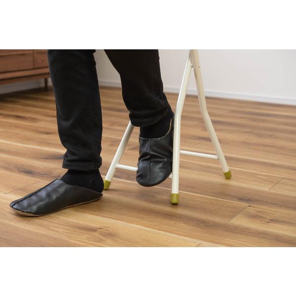 東谷　フォールディング ハイスツール　PC-34GR　グリーン　折りたたみ椅子 おしゃれ チェア スツール ハイタイプパイプ 椅子 丸椅子 カウンターチェア 北欧 | 東谷 | 10