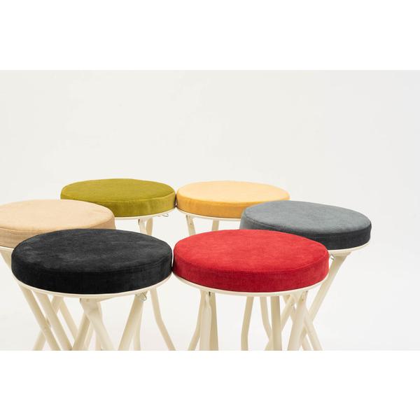 東谷　フォールディング ハイスツール　PC-34YE　W30×D31.5×H60(折りたたみ時W30×D9×H80)　2kg　完成品 | 東谷 | 06