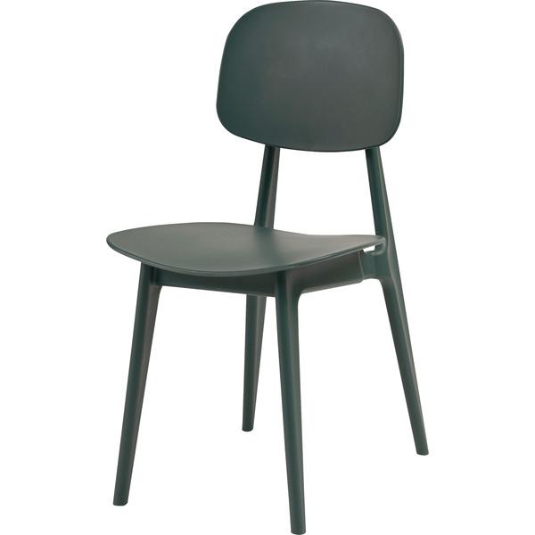 東谷　ダイニングチェア　オーディナリー チェア　PC-973GR　W42.5×D51×H81.5×SH42.5　5kg　組立式　静的耐荷重：80kg　六角レンチ付属　中国　グリーン | 東谷