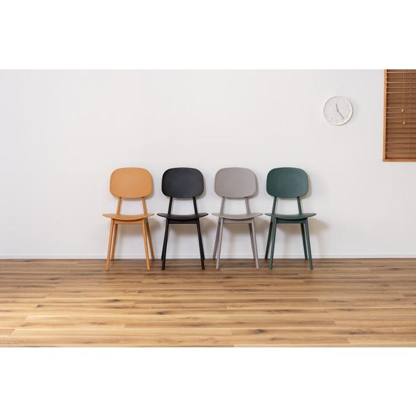 東谷　ダイニングチェア　オーディナリー チェア　PC-973GR　W42.5×D51×H81.5×SH42.5　5kg　組立式　静的耐荷重：80kg　六角レンチ付属　中国　グリーン | 東谷 | 12