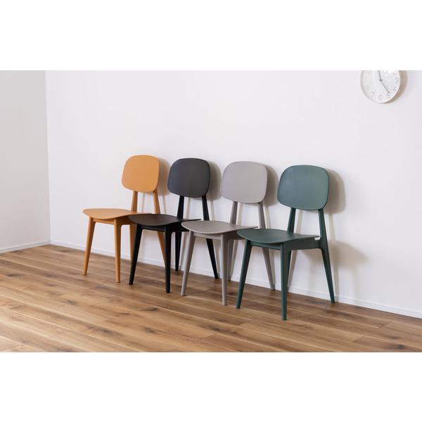 東谷　ダイニングチェア　オーディナリー チェア　PC-973GR　W42.5×D51×H81.5×SH42.5　5kg　組立式　静的耐荷重：80kg　六角レンチ付属　中国　グリーン | 東谷 | 13