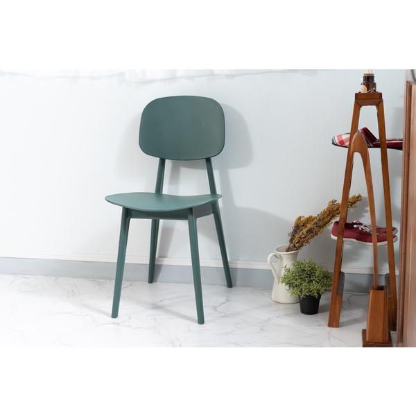 東谷　ダイニングチェア　オーディナリー チェア　PC-973GR　W42.5×D51×H81.5×SH42.5　5kg　組立式　静的耐荷重：80kg　六角レンチ付属　中国　グリーン | 東谷 | 04