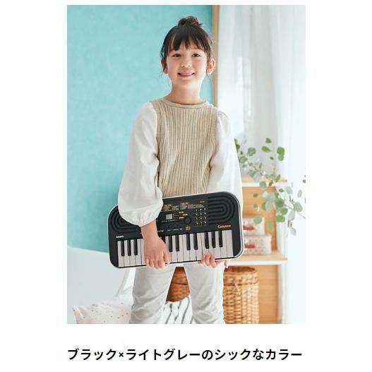 カシオ 電子ピアノ ミニキーボード ブラック／ライトグレー SA51 コンパクト しっかり弾ける いい音 はじめて 鍵盤楽器 SA51fast 通販 Yahoo!ショッピング