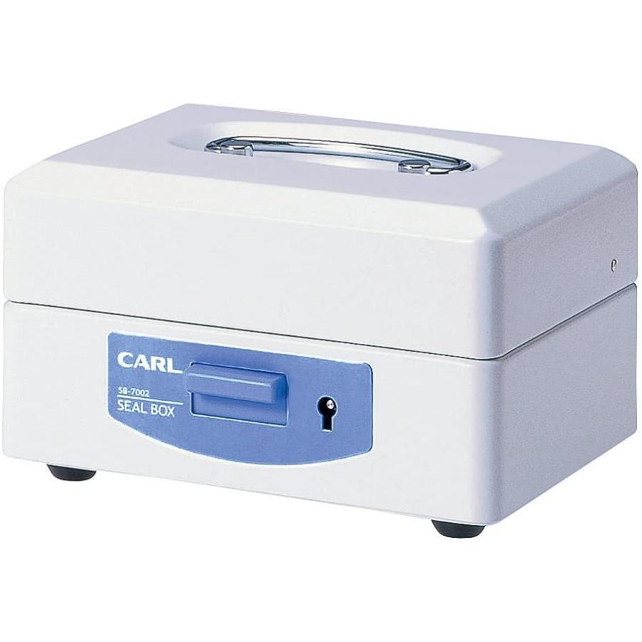 文具　28037　カール スチール印箱（小） SB-7002 | CARL | 04