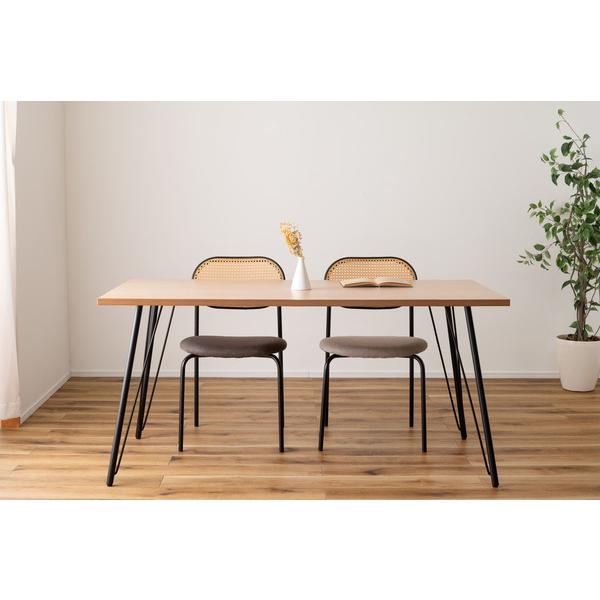 東谷　チェア　TOE-125BE　ベージュ　W46×D48×H79×SH44.5　4kg　ダイニングチェア おしゃれ 椅子 イス いす ナチュラル シンプル ラタン調　アジアン　布地 | 東谷 | 11