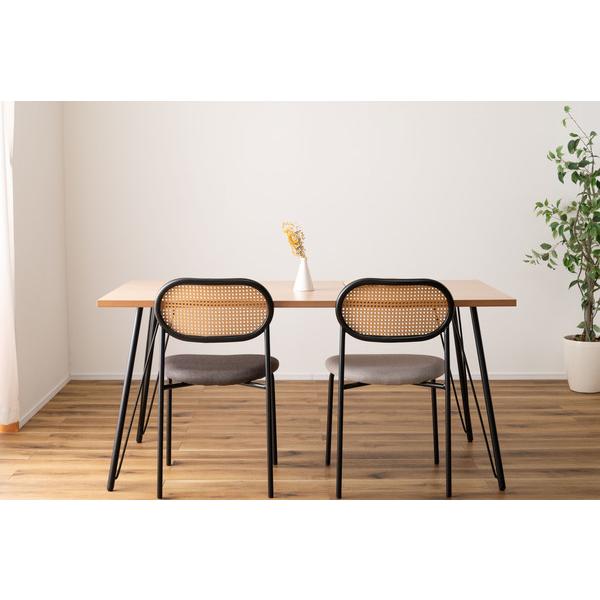 東谷　チェア　TOE-125BE　ベージュ　W46×D48×H79×SH44.5　4kg　ダイニングチェア おしゃれ 椅子 イス いす ナチュラル シンプル ラタン調　アジアン　布地 | 東谷 | 12