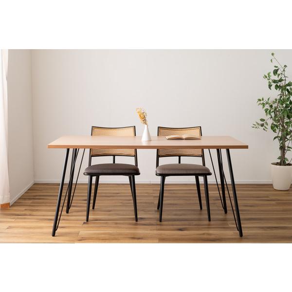 東谷　チェア　TOE-126BE　ベージュ　W49×D57×H78×SH46　5.5kg　ダイニングチェア おしゃれ 椅子 イス ナチュラル シンプル ラタン調　アジアン　布地 | 東谷 | 12