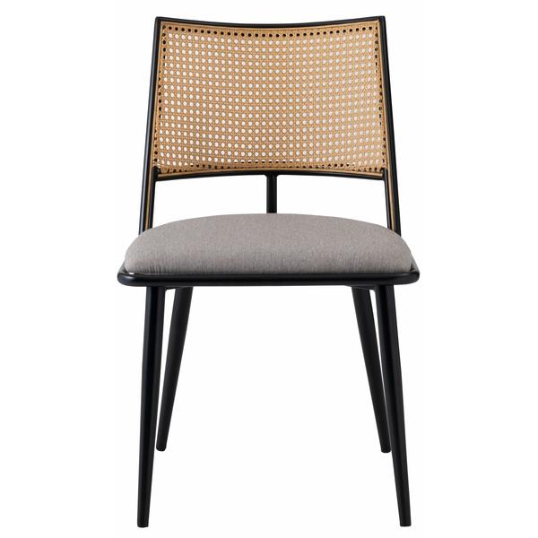 東谷　チェア　TOE-126BE　ベージュ　W49×D57×H78×SH46　5.5kg　ダイニングチェア おしゃれ 椅子 イス ナチュラル シンプル ラタン調　アジアン　布地 | 東谷 | 02