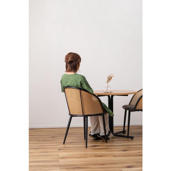 東谷　チェア　TOE-127BE　ベージュ　W49×D57×H78×SH46　5.5kg　ダイニングチェア おしゃれ 椅子 イス ナチュラル シンプル ラタン調　アジアン　布地 | 東谷 | 15