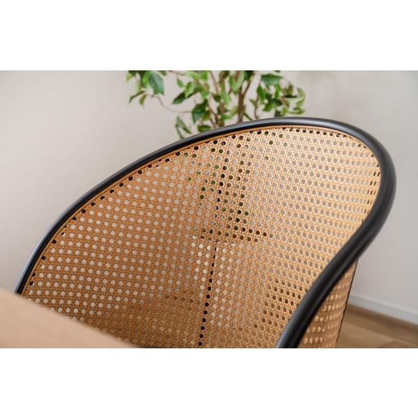 東谷　チェア　TOE-127BE　ベージュ　W49×D57×H78×SH46　5.5kg　ダイニングチェア おしゃれ 椅子 イス ナチュラル シンプル ラタン調　アジアン　布地 | 東谷 | 17