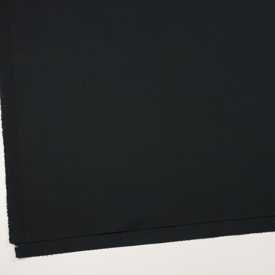 アウトレット】コットン混×無地(ブラック)×二重織ストレッチ : fab