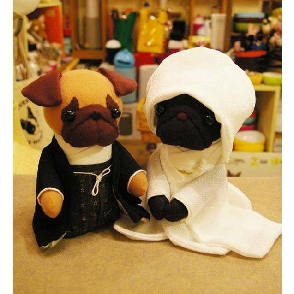 通販でクリスマス パグぬいぐるみ 和装ウェディングドール 演出グッズ Hqpt Com