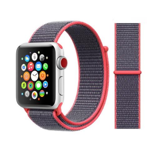 ナイロン【速達メール便送料無料】アップルウォッチバンド・ナイロン製フレキシブルモデル AL-004 38mm 40mm 41mm 42mm 44mm 45mm Series 1 2 3 4 5 6 7 8 SE | Apple Watch | 09