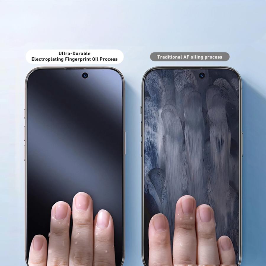 ひとつのホコリも見逃さないワンタッチ式スマホ保護フィルム×２枚セット |  | 06