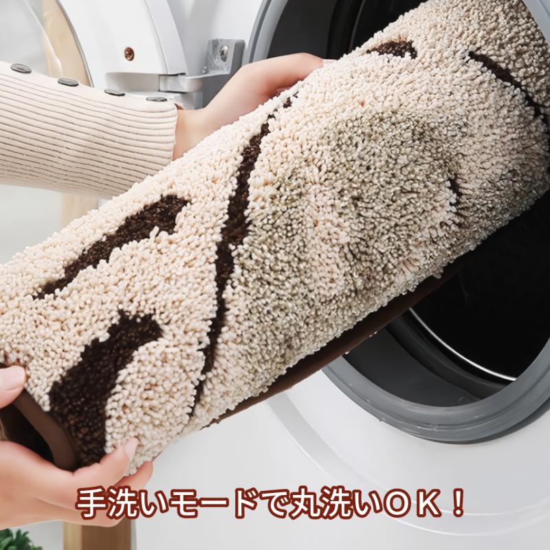 玄関マット・リーフ ５０ｃｍ×８０ｃｍ 屋内 バス 洗える マイクロファイバー 速乾 洗濯機 かわいい モンステラ リーフ 滑り止め おしゃれ 風水 |  | 04