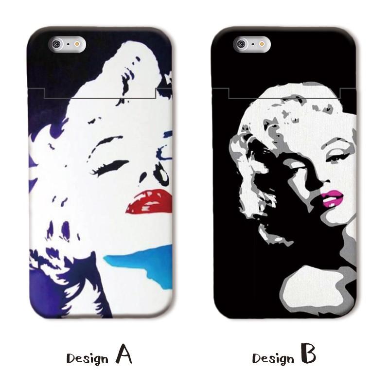Iphone Xr Xsmax X Xs ケース ミラー付き 8 8plus 鏡 おしゃれ 付き ミラー マリリンモンロー アート イラスト シンプル 赤リップ 海外 B Mirror Fabian 通販 Yahoo ショッピング