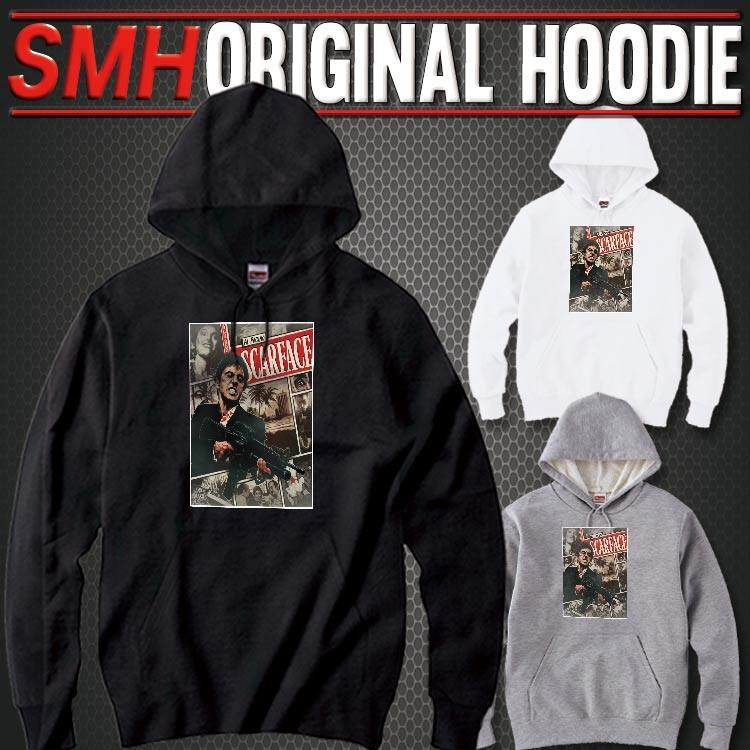 パーカー メンズ スウェット プルオーバー 裏毛 9 7oz スカーフェイス Scarface トニーモンタナ Tony Montana Dp Fabian 通販 Yahoo ショッピング