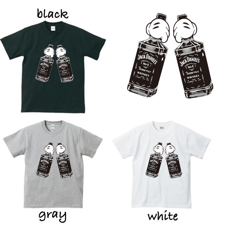 ブランド パロディミッキーハンド ジャックダニエル おしゃれ Tシャツ 韓国 コラボ レディース メンズ ペア カップル リンク コーデ Dt Fabian 通販 Yahoo ショッピング