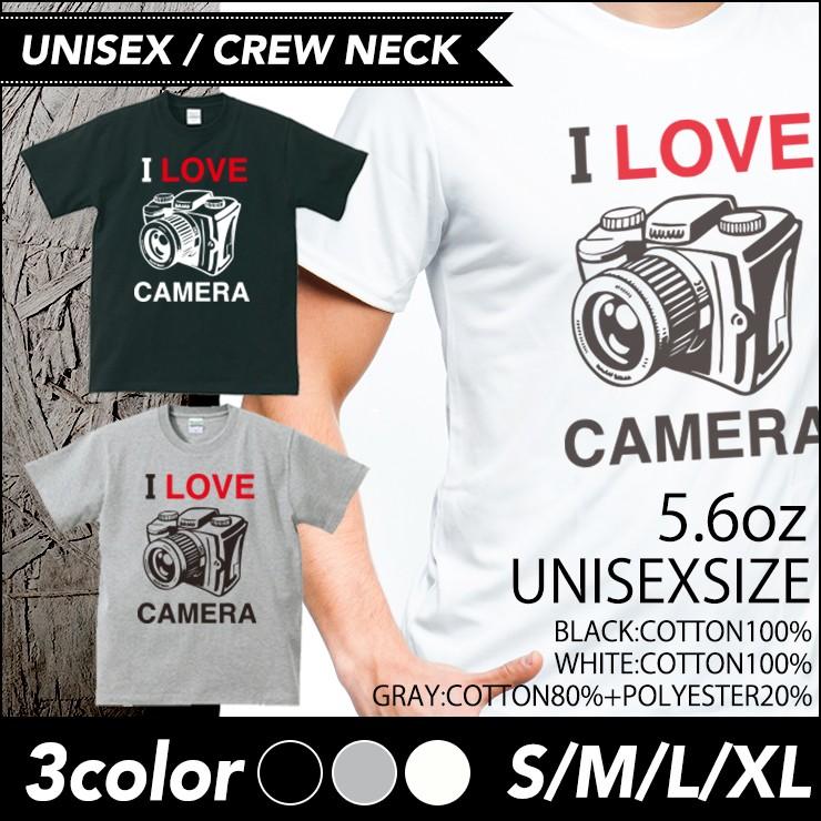 Tシャツ Uネック クルーネック 丸首 綿 半袖 カットソー メンズ レディース カメラ 好きにオススメ カメラ女子 キャノン オリンパス ニコン 好きにおすすめ Dt6052 Fabian 通販 Yahoo ショッピング
