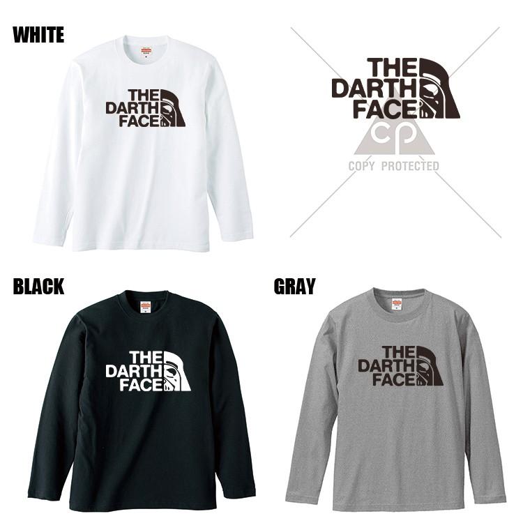 THE DARTH FACE ダースフェイス ブランド パロディ ロンT 韓国 コラボ ペアルック おしゃれ ユニセックス 男女共用 長袖 Tシャツ リンクコーデ THE DARTH FACE ダースフェイス ブランド パロディ ロンT 韓国 コラボ ペアルック おしゃれ ユニセックス 男女共用 長袖 Tシャツ リンクコーデ