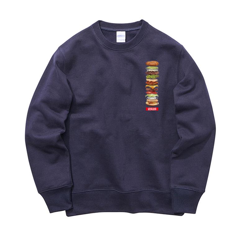 ストリート大人気ブランド スウェット トレーナー sweat lemon haze burger ハンバーガー ジャンクフード マリファナ ガンジャ 喫煙 大麻草 hoodie｜fabian｜05