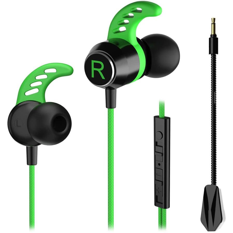 ゲーミングイヤホン マイク付き ゲーミングいやほん イヤホンマイク 有線 マイク付きイヤホン Ps4 Ps5 Switch マ 高評価