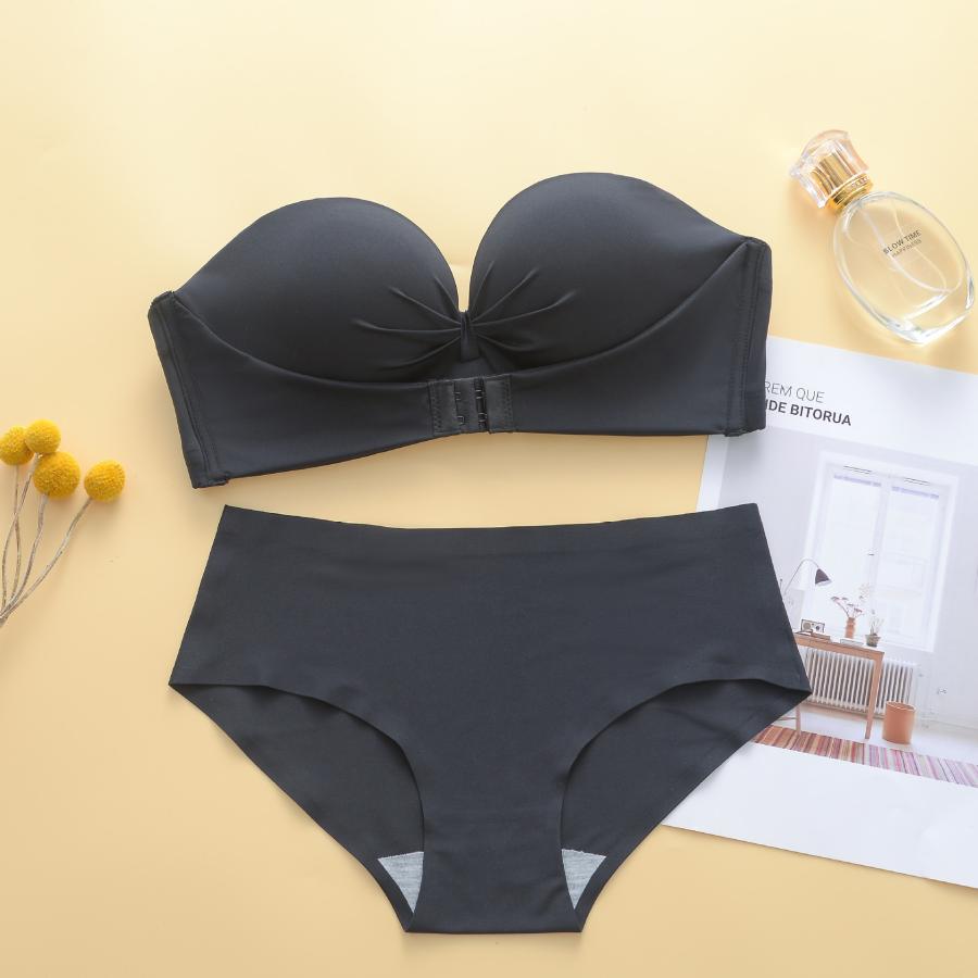 ブラジャー ショーツセット 下着女性 上下セット ストラップレスブラ