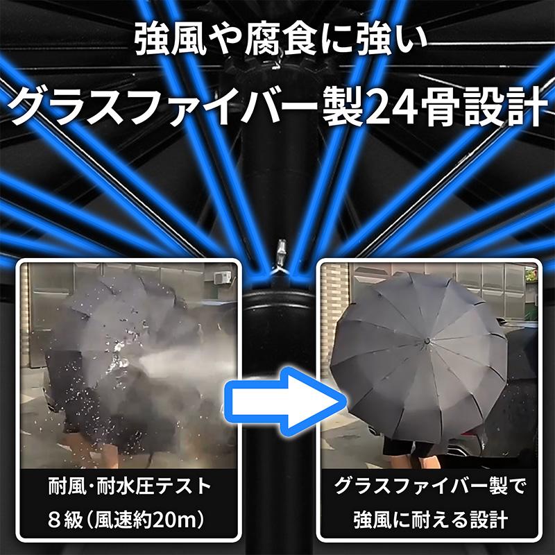 日傘 雨傘 折りたたみ傘 折り畳み傘 頑丈 丈夫 大きいサイズ 自動開閉 晴雨兼用 完全遮光 メンズ レディース 24本骨 ワンタッチ UVカット 爆買 | ブランド登録なし | 11