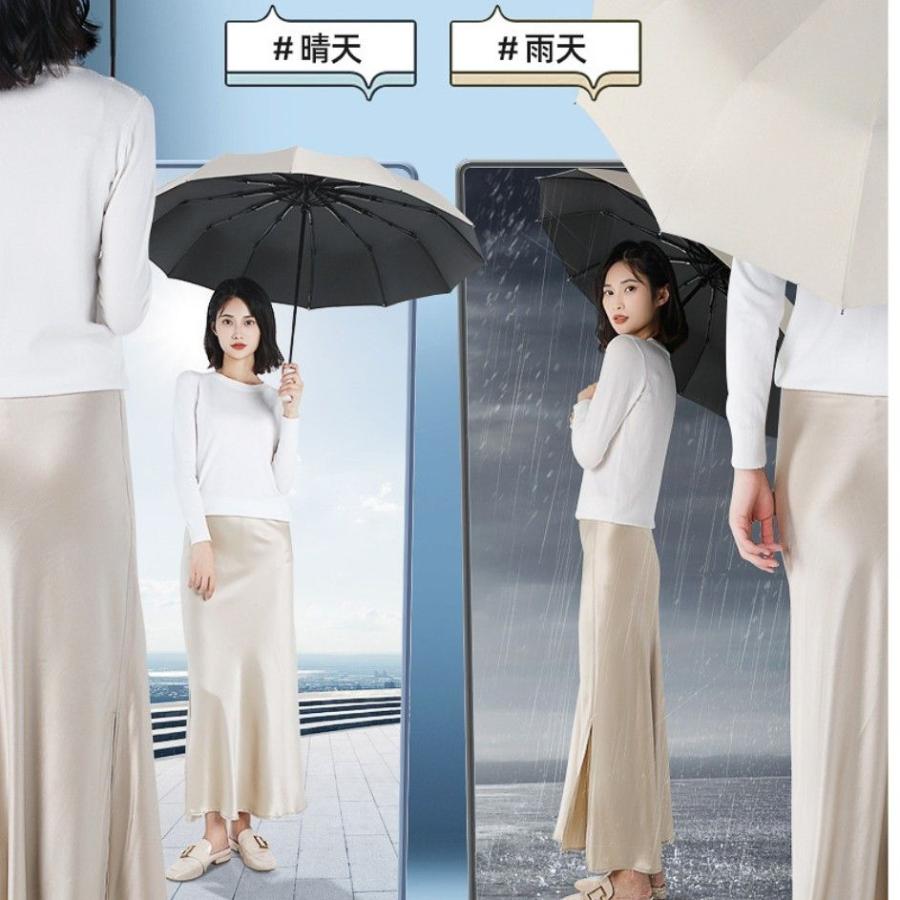 日傘 雨傘 折りたたみ傘 折り畳み傘 頑丈 丈夫 大きいサイズ 自動開閉 晴雨兼用 完全遮光 メンズ レディース 24本骨 ワンタッチ UVカット 爆買 | ブランド登録なし | 09