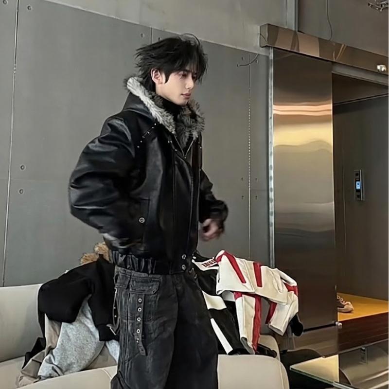 Argue Culture ジャケット レザージャケット 革ジャン リバーシブル