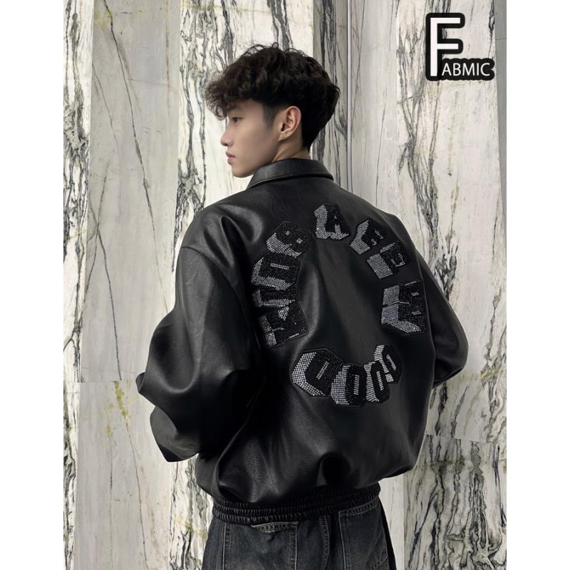 \在庫限り!大人気ブランド/a few good kids AFGK afewgoodkids おしゃれ ラッパー ラメ レザー ジャケット JACKET スタジャン ブラック バイク レーシン \在庫限り!大人気ブランド/a few good kids AFGK afewgoodkids おしゃれ ラッパー ラメ レザー ジャケット JACKET スタジャン ブラック バイク レーシン