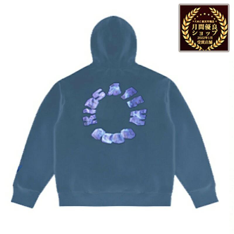 AFGK パーカー フーディー afewgoodkids ストリート 青 S A FEW GOOD KIDS 】 AFGK 男女兼用 ユニセックス ロゴ プリント