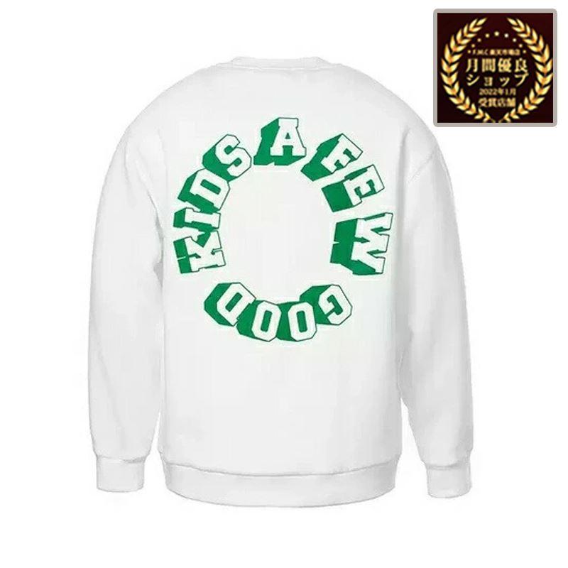 AFGK 新品 a few good kids サークルロゴ 裏ボア 長袖 スウェット 