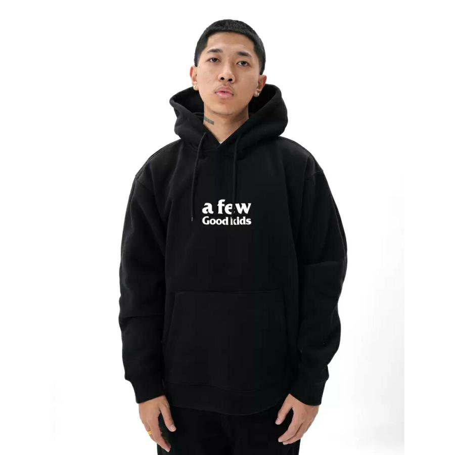 AFGK a few good kids 3Dサークルロゴ パーカー DONCARE 黒 Black