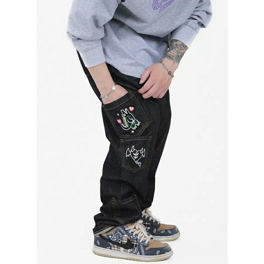 CASHRULES キャッシュルールズ Pocket Embroidery Pants デニム CASHRULES キャッシュルールズ Pocket Embroidery Pants デニム
