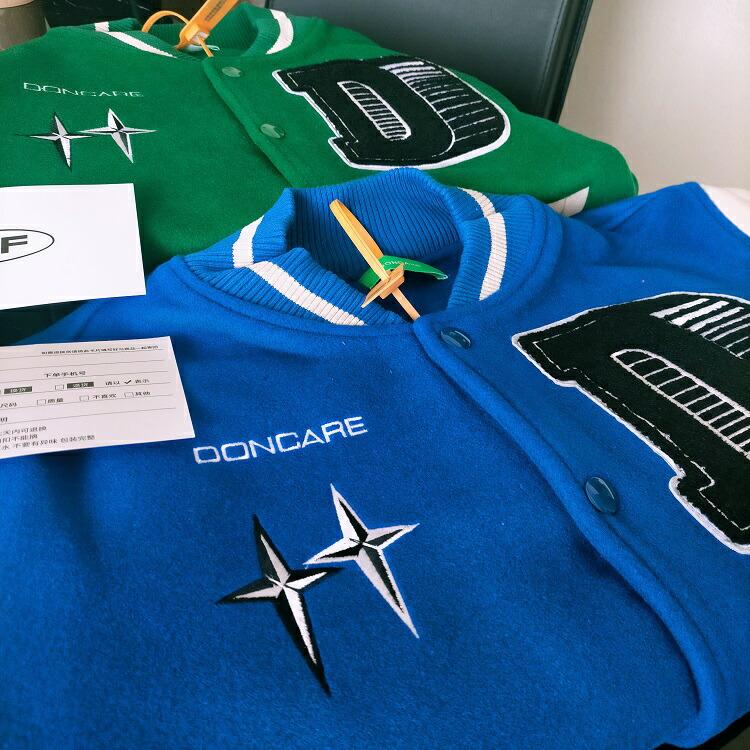 DONCARE ドンケア AFGK カジノ スタジャン ジャケット Varsity Jacket A FEW GOOD KIDS ストリートファッション ストリート ヒップホップ ラッパー |  | 15