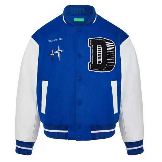 DONCARE ドンケア AFGK カジノ スタジャン ジャケット Varsity Jacket A FEW GOOD KIDS ストリートファッション ストリート ヒップホップ ラッパー |  | 01