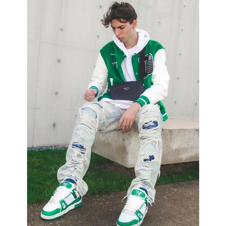 DONCARE ドンケア AFGK カジノ スタジャン ジャケット Varsity DONCARE ドンケア AFGK カジノ スタジャン ジャケット Varsity