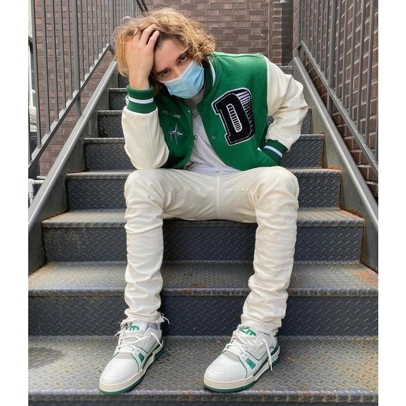 DONCARE ドンケア AFGK カジノ スタジャン ジャケット Varsity Jacket