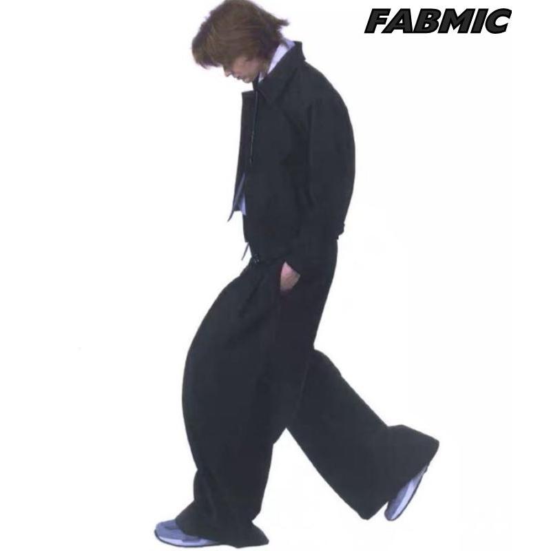 Fax Copy Express FaxCopyExpress wide leg suit pants ワイド スラックス パンツ PANTS 通販 日本 大阪｜fabmic｜02
