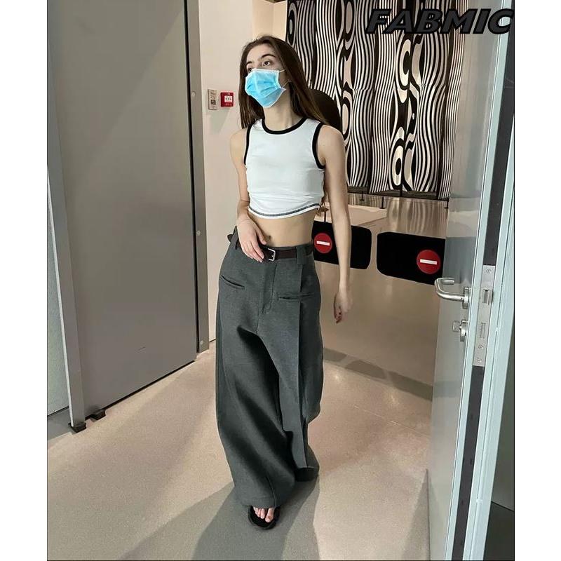 ＼本日2千円OFFクーポン発行／Fax Copy Express FaxCopyExpress ワイドパンツ ウールパンツ パンツ PANTS スラックス  通販 日本 大阪の画像