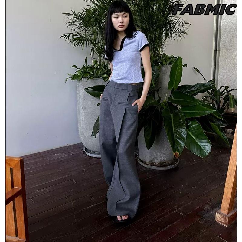 ＼本日2千円OFFクーポン発行／Fax Copy Express FaxCopyExpress ワイドパンツ ウールパンツ パンツ PANTS スラックス  通販 日本 大阪の画像