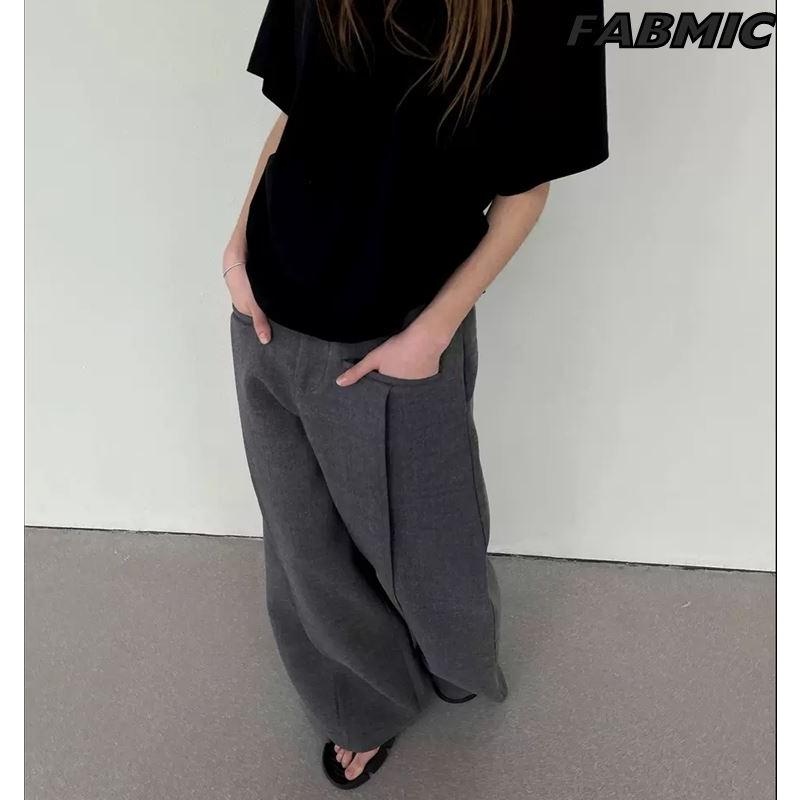 ＼本日2千円OFFクーポン発行／Fax Copy Express FaxCopyExpress ワイドパンツ ウールパンツ パンツ PANTS スラックス  通販 日本 大阪の画像