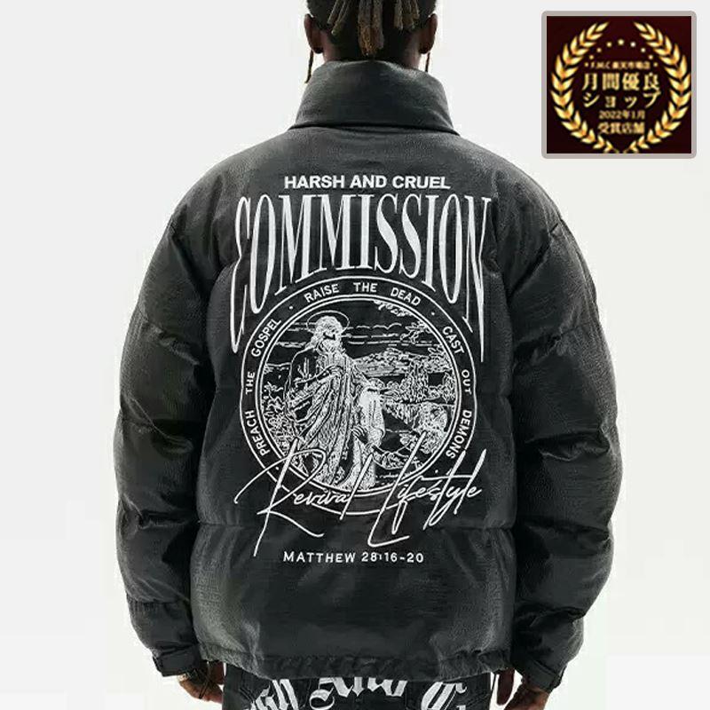 HARSH AND CRUEL 防寒 ダウンジャケット ジャケット JACKET キリスト 