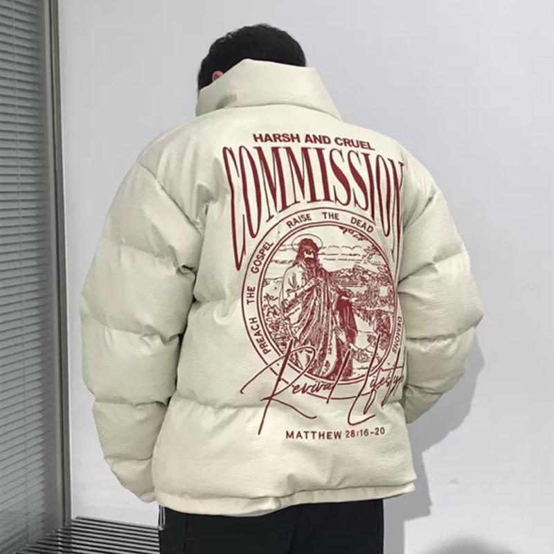 HARSH AND CRUEL 防寒 ダウンジャケット ジャケット JACKET キリスト 